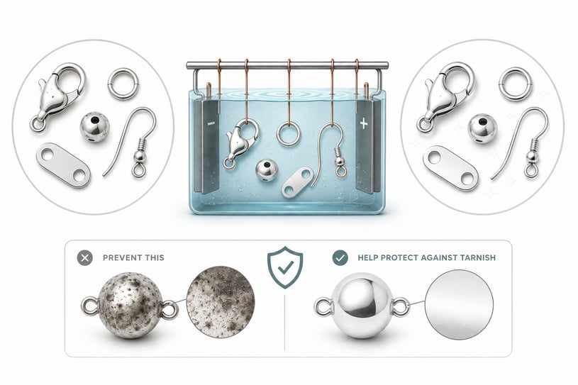 silver anti tarnish plating